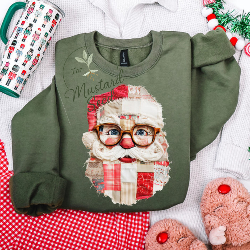 Patchwork Santa