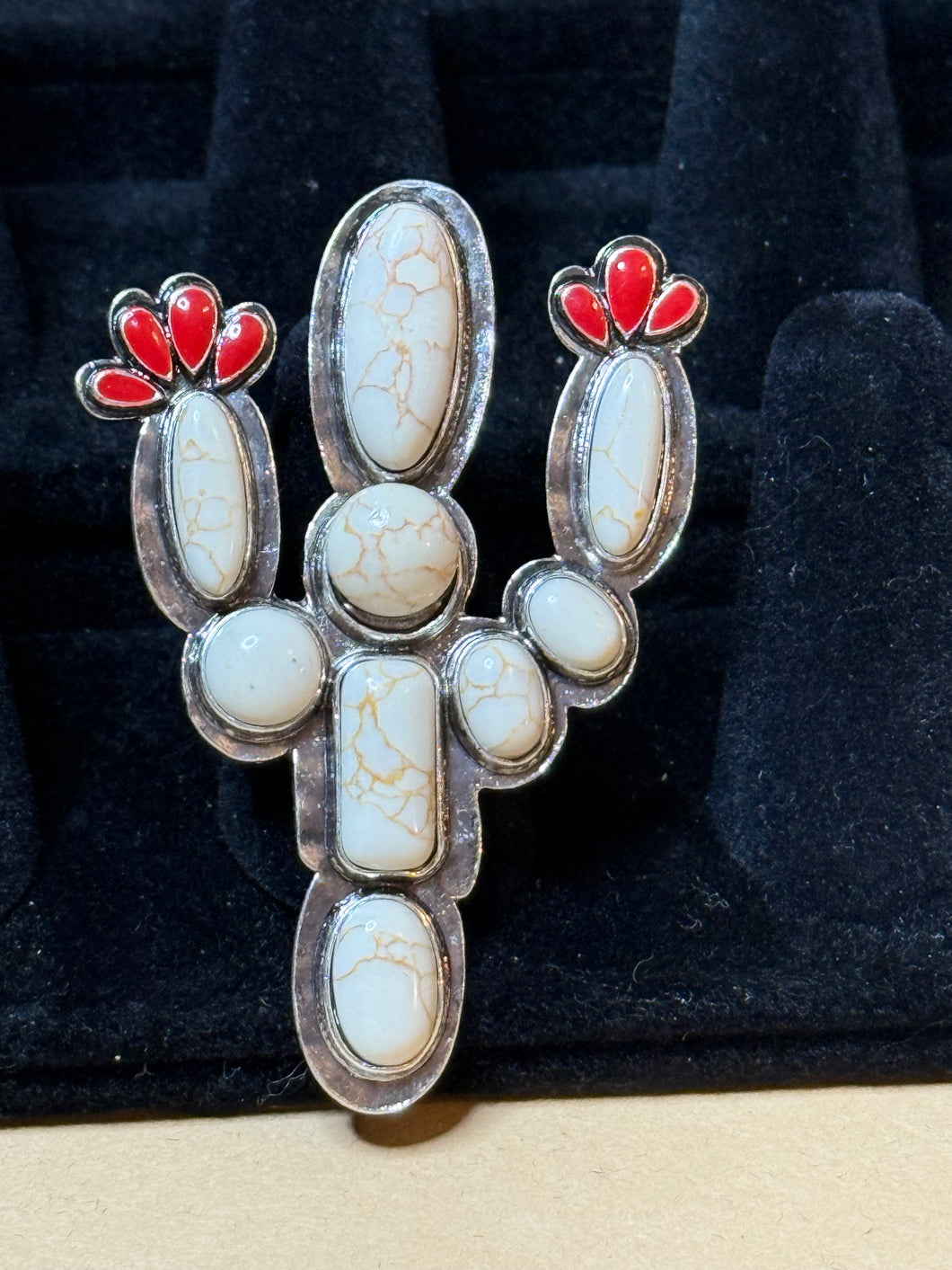 Cactus ring - stretchy