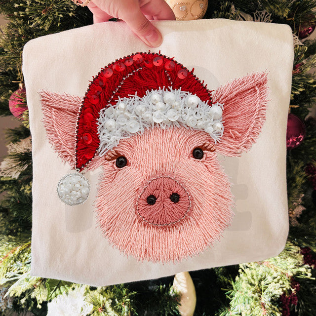 Christmas pig