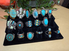 Load image into Gallery viewer, Skull turquoise ring
