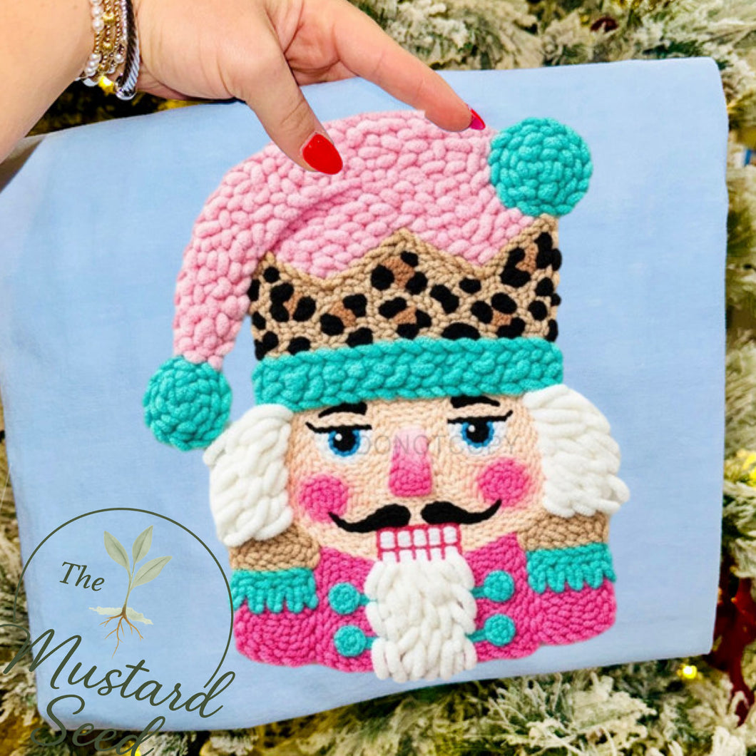 Faux yarn Nutcracker