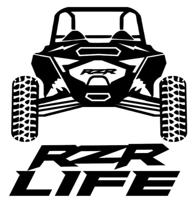 Rzr life decal