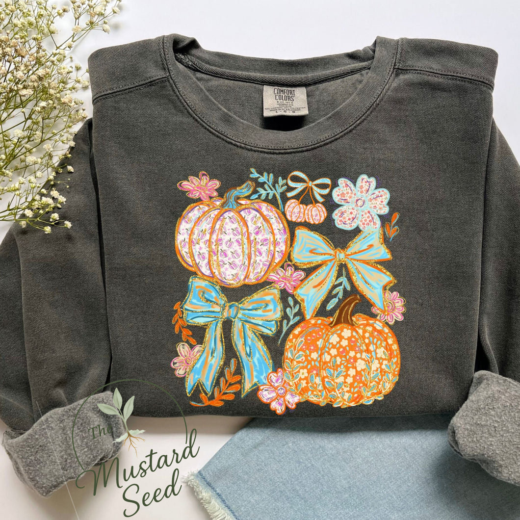 Pumpkins and Bows