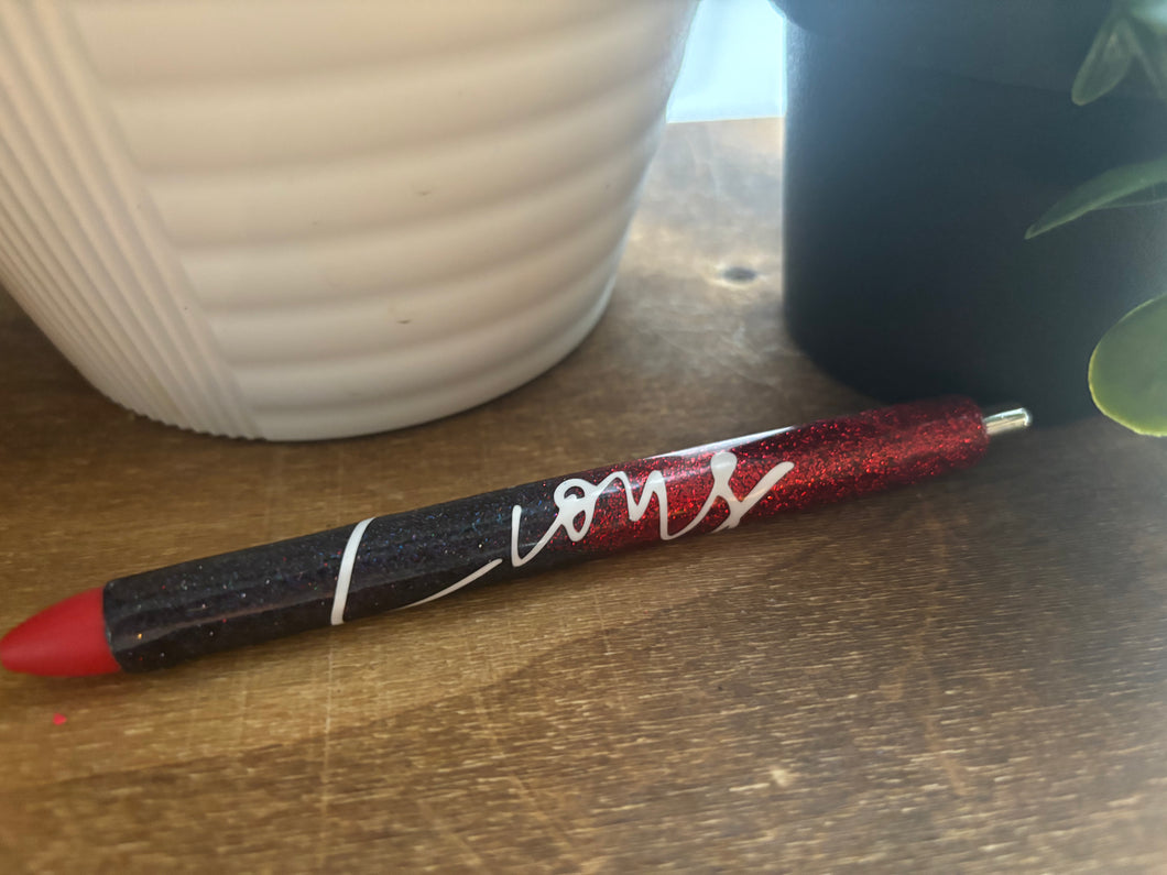 Lions pen - refillable ink