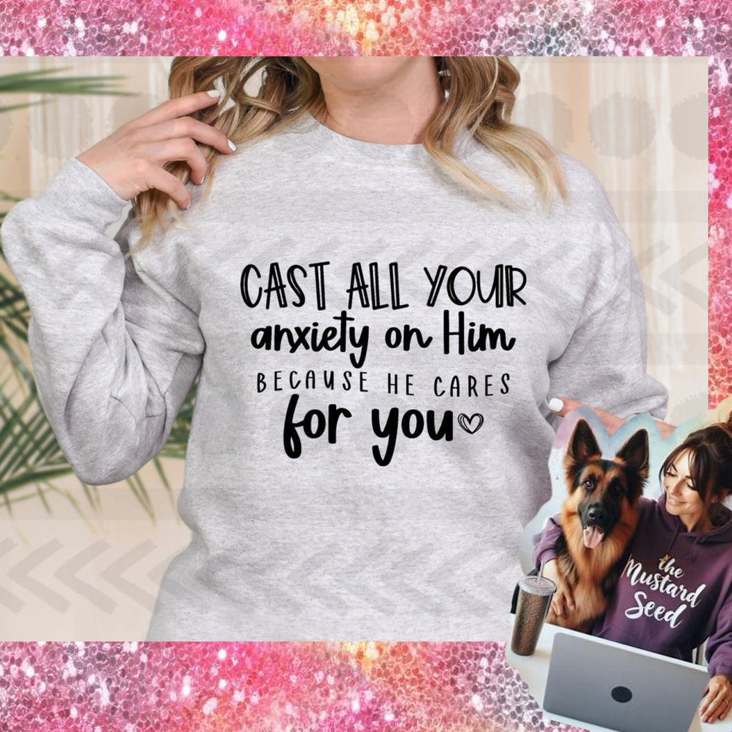 Cast all your anxiety