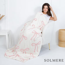 Load image into Gallery viewer, Solmere bows blanket
