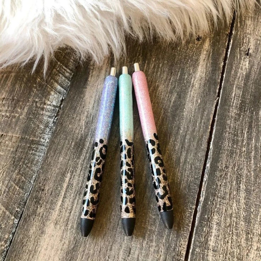 Set of 3 glitter pens